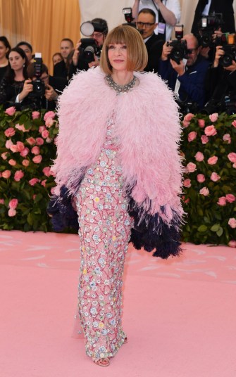 Annual Met Gala, co-chaired by Lady Gaga, Serena Williams, Harry Styles and Gucci designer Alessandro Michele